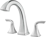 Pfister RT6-5BSC Bronson 2-HANDLE 3-HOLE Roman Tub Faucet Trim Polished Chrome. Fixed Price $149.99.