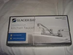Glacier Bay Constructor 2-HANDLE Standard Kitchen Faucet Chrome 1002 974 577. Fixed Price $39.99.
