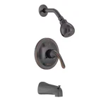 Glacier Bay Builders Single Handle 1-SPRAY Tub Shower Faucet 1.8 Gpm Bronze. Fixed Price $82.12.
