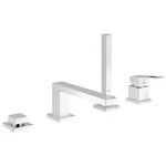 Grohe 19897001 Eurocube Four-hole Bathtub Faucet With Handshower, Starlight. Fixed Price $1140.72.