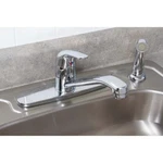 Kitchen Faucet W/ Side Spray - Chrome. Fixed Price $35.14.