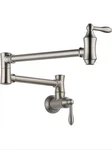 Delta 1177LF Traditional Wall Mounted Pot Filler - Brilliance Stainless. Fixed Price $399.00.