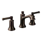 Moen Dartmoor T6805ORB Widespread 2-HANDLE Bathroom Faucet Trim Kit In Oil. Fixed Price $165.99.