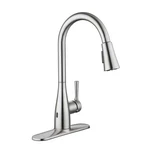 Glacier Bay Sadira Touchless Pull-down Sprayer Kitchen Faucet Polished Chrome. Fixed Price $54.95.