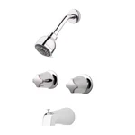 Pfister Tub And Shower Faucet 1.8 Gpm Polished Chrome (valve Not Included). Fixed Price $127.99.