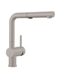 Blanco Linus 1.5-GPM Pull-out Dual Spray Modern Kitchen Faucet Gray Single Low. Fixed Price $114.99.