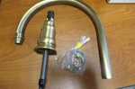 Whitehaus WH18664AB Evolution Single Handle Side Spray Kitchen Faucet Bronze. Fixed Price $399.99.