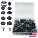 Silnmlih 48 Pcs Faucet Washer Assortment Kit Outdoor Repair Brass. Fixed Price $9.98.