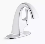 Kohler Lavatory Transition Single-handle Bathroom Faucet Polished Chrome Finish. Fixed Price $67.99.