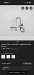 Gerber Parma D150558 Single Handle High Arc Stainless Steel Kitchen Faucet. Fixed Price $224.99.