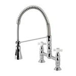 Kingston Brass GS127.PX Heritage 1.8 Gpm Widespread Bridge Pull - Chrome. Fixed Price $432.22.