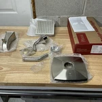 Pfister LG89-8BS Bronson Pressure-balancing Tub And Shower Faucet Nickel. Fixed Price $119.99.