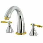 Kingston Brass Naples Roman Tub Filler With Lever Handle, Polished Chrome. Fixed Price $135.99.