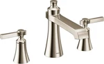 Moen TS926NL Flara Lever Handle Roman Tub Faucet Trim Kit, Polished Nickel. Fixed Price $219.45.