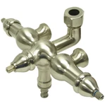 Kingston Brass ABT400-8 Vintage Down Spout Faucet Satin Nickel Tub Nib. Fixed Price $175.00.