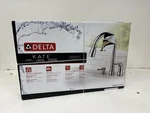 Delta Kate Single-handle Pull-down Sprayer Kitchen Faucet Soap Dispenser Chrome. Fixed Price $164.99.