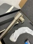 Vigo Zurich Kitchen Faucet Set, Single Handle Pull-down, Stainless Steel. Fixed Price $316.59.