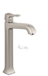 Hansgrohe 31078821 Metris Classic Highriser Tall Vessel Faucet In Brushed Nickel. Fixed Price $529.99.