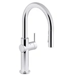 Kohler Crue K-22974-CP Pull Down Spray Touchless Kitchen Faucet Polished Chrome. Fixed Price $498.00.