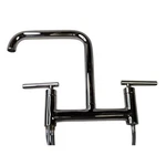 Kohler 7548-4-SN Purist Deck-mount Bridge Faucet W/sidespray Polished Nickel. Fixed Price $679.90.