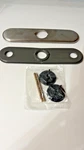 Kohler Barossa Escutcheon Brushed Nickel For 1,2,3, 4 Hole. Fixed Price $21.95.