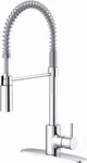 Gerber D451288 Foodie 1.75 Gpm Hole Pre-rinse Kitchen Faucet Chrome. Fixed Price $283.80.