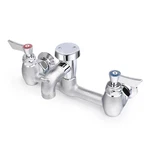 Commercial Mop Sink Faucet With Vacuum Breaker Wall Mount 8" Adjustable Cente.... Fixed Price $163.32.