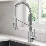 Kraus Bolden Touchless Sensor Single Handle Pull-down Kitchen Faucet Spot Free. Fixed Price $139.99.