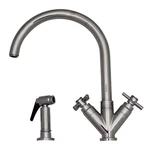 Whitehaus 3-0394285 Luxe+ Dual Handle Faucet Chrome. Fixed Price $399.00.