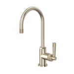 Rohl MB7960LMSTN Graceline Bar/food Prep Kitchen Faucet Satin Nickel. Fixed Price $890.00.
