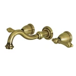 Kingston Brass KS312.AL Vintage 1.2 Gpm Wall Mounted Widespread -. Fixed Price $315.22.