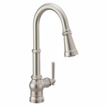 Moen Paterson S72003SRS Single-handle Pull-down Sprayer Kitchen Faucet Spot. Fixed Price $307.99.