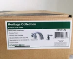 Kingston Brass KS1361AL Heritage Roman Tub Filler Chrome Finish. Fixed Price $219.96.