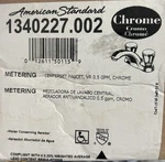 American Standard Metering Centerset Chrome Bathroom Faucet 1340227.002. Fixed Price $60.00.