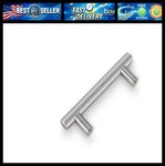 Probrico 20 Pack Brushed Nickel Kitchen Cabinet Pulls 3" Hole Centers Solid St. Fixed Price $57.99.