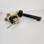 Sumerain Modern Single-handle Wall Mounted Bathroom Faucet S1400I-MG Mixed Metal. Fixed Price $54.00.