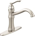 Moen 7240SRS Belfield Traditional 1-HANDLE Kitchen Faucet, Spot Resist Stainless. Fixed Price $188.88.
