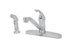 Proflo Classic Kitchen Faucet With Side Spray MODEL:PFXC4111CP. Fixed Price $75.00.