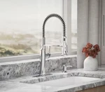 Kohler Sous Single-handle Semi-professional Kitchen Sink Faucet Vibrant.... Fixed Price $159.99.
