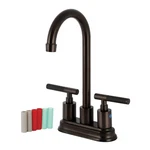 Kingston Brass KB849.CKL Kaiser 1.8 Gpm Standard Bar Faucet - Bronze. Fixed Price $162.47.