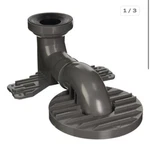 Toto 12" Rough-in For 934/964/974 One Piece Toilet TSU03W.12R (factory Sealed). Fixed Price $75.00.