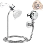 Sneatup Pet Shower Set With 8.2FT Hose & Flow Control Valve For Plated Chrome. Fixed Price $29.49.