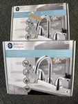 Boston Harbor Bathroom Faucet Two Handle Mid Arc Spout 1480813 Lot Of 2. Fixed Price $60.00.
