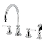 Kingston Brass KS279.BPLBS Bel-air 1.8 Gpm Widespread Kitchen Chrome. Fixed Price $324.97.