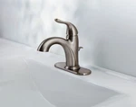 Oakbrook 67510W-6104 1.2 Gpm Pacifica Brushed Nickel 1-HANDLE Pop-up Faucet 4IN.. Fixed Price $104.99.