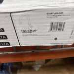 Delta Faucet Trinsic Kitchen Sink Pull Down Sprayer TOUCH2O 9159T-AR-DST. Fixed Price $299.00.