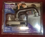 The Plumbshop PS7120 Handle Non-metallic Laundry Faucet New In Package. Fixed Price $28.99.