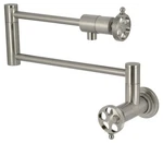 Kingston Brass KS410.RKX Webb Gpm Wall Mounted Hole Pot - Nickel. Fixed Price $471.22.