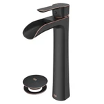 Vigo Niko Single Handle Bathroom Vessel Faucet Antique Rubbed Bronze With Pop. Fixed Price $87.95.
