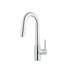 Pfister Stellen Single-handle Bar Faucet With Pull-down Sprayer Polished Chrome. Fixed Price $119.99.